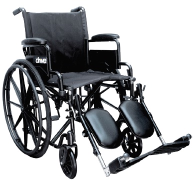 Renta Silla de Ruedas con Eleva-piernas - Imagen 2